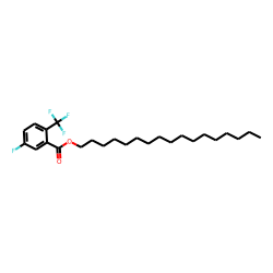 5-Fluoro-2-trifluoromethylbenzoic acid, heptadecyl ester