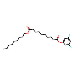 Sebacic acid, 3,5-difluorophenyl nonyl ester