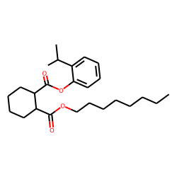 1,2-Cyclohexanedicarboxylic acid, 2-isopropylphenyl octyl ester