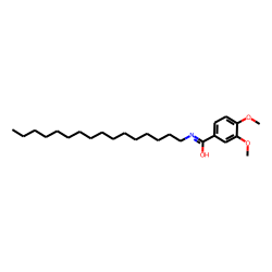 Benzamide, 3,4-dimethoxy-N-hexadecyl-