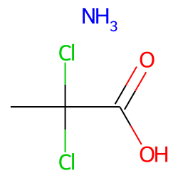 Alpha,alpha-dichloropropionic acid, ammonium salt