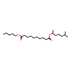 Sebacic acid, 6-methylhept-2-yl pentyl ester