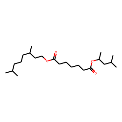 Pimelic acid, 3,7-dimethyloctyl 4-methyl-2-pentyl ester