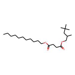 Succinic acid, 2,4,4-trimethylpentyl undecyl ester