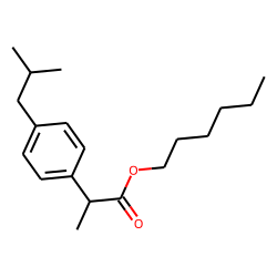 Ibuprofen, hexyl ester
