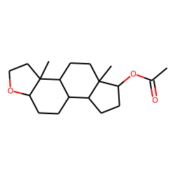3-Oxa-a-nor-5alpha-androstan-17-ol, acetate