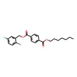 Terephthalic acid, 2-bromo-5-fluorobenzyl heptyl ester