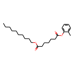 Pimelic acid, decyl 2-methylphenyl ester