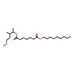 Pimelic acid, 5-methoxy-3-methylpent-2-yl nonyl ester