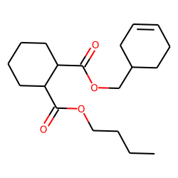 1,2-Cyclohexanedicarboxylic acid, butyl cyclohex-3-enylmethyl ester