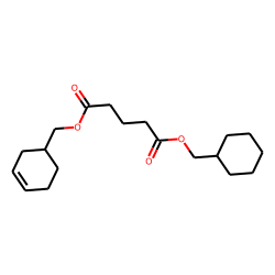 Glutaric acid, (cyclohex-3-enyl)methyl cyclohexylmethyl ester