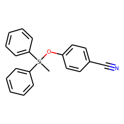 4-Cyano-1-diphenylmethylsilyloxybenzene