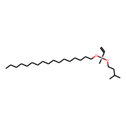 Silane, methylvinyl(3-methylbutoxy)heptadecyloxy-