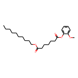 Pimelic acid, decyl 2-methoxyphenyl ester