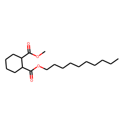 1,2-Cyclohexanedicarboxylic acid, decyl methyl ester
