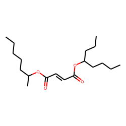 Fumaric acid, 4-octyl hept-2-yl ester