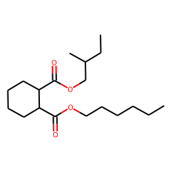 1,2-Cyclohexanedicarboxylic acid, hexyl 2-methylbutyl ester