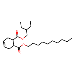 cis-Cyclohex-4-en-1,2-dicarboxylic acid, decyl 2-ethylbutyl ester