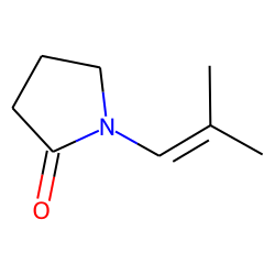 1-(2-Methyl-1-propenyl)pyrrolidone