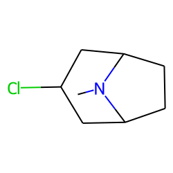 8-Azabicyclo[3.2.1]octane,3-chloro-8-methyl-exo-