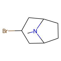 8-Azabicyclo[3.2.1]octane,3-bromo-8-methyl-exo-