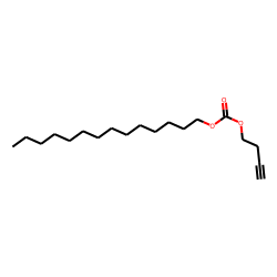 Carbonic acid, but-3-yn-1-yl tetradecyl ester