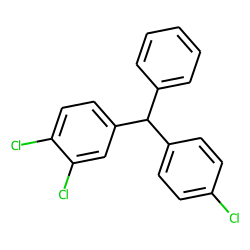 Triphenylmethane, 3,4,4'-trichloro