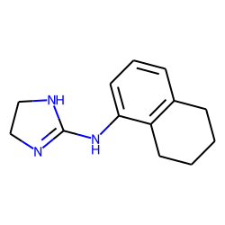 1H-Imidazol-2-amine, 4,5-dihydro-N-(5,6,7,8-tetrahydro-1-naphthalenyl)-