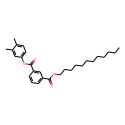 Isophthalic acid, 3,4-dimethylphenyl dodecyl ester
