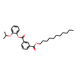 Isophthalic acid, 2-isopropoxyphenyl undecyl ester
