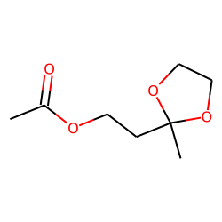 1,3-Dioxolane-2-ethanol, 2-methyl-, acetate