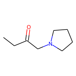 1-(1'-pyrrolidinyl)-2-butanone