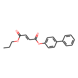 Fumaric acid, 4-phenylphenyl propyl ester