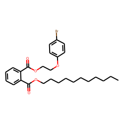 Phthalic acid, 2-(4-bromophenoxy)ethyl undecyl ester
