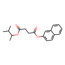 Succinic acid, 3-methylbut-2-yl 2-naphthyl ester