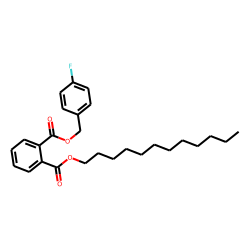 Phthalic acid, dodecyl 4-fluorobenzyl ester