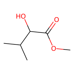 Butanoic acid, 2-hydroxy-3-methyl-, methyl ester