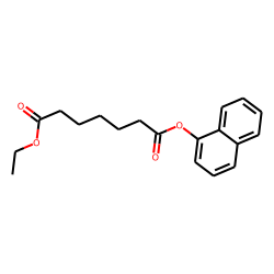 Pimelic acid, ethyl 1-naphthyl ester