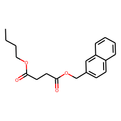 Succinic acid, butyl 2-naphthylmethyl ester