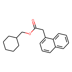 1-Naphthaleneacetic acid, cyclohexylmethyl ester