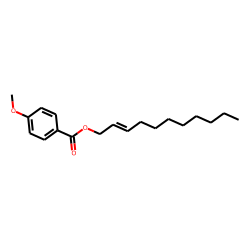 p-Anisic acid, undec-2-enyl ester