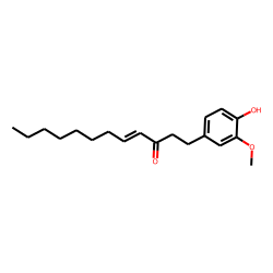 1-(4-Hydroxy-3-methoxyphenyl)dodec-4-en-3-one