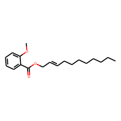 o-Anisic acid, undec-2-enyl ester