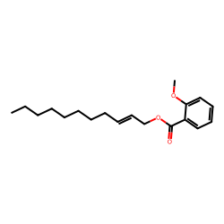 o-anisic acid, undec-2-enyl ester