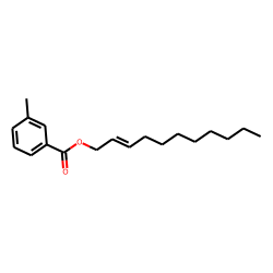 m-Toluic acid, undec-2-enyl ester
