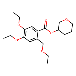 Benzoic acid 4,5-diethoxy-2-ethoxymethyl-tetrahydro-pyran-3-yl ester