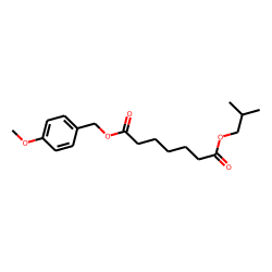 Pimelic acid, isobutyl 4-methoxybenzyl ester