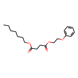 Succinic acid, heptyl 2-phenoxyethyl ester
