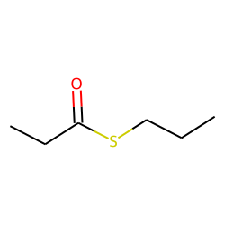Propanethioic acid, S-propyl ester