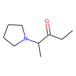 2-(1-pyrrolidinyl)-3-pentanone
